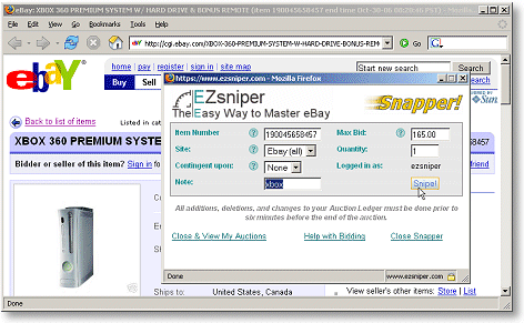 fwindows reeware ebay sniper software